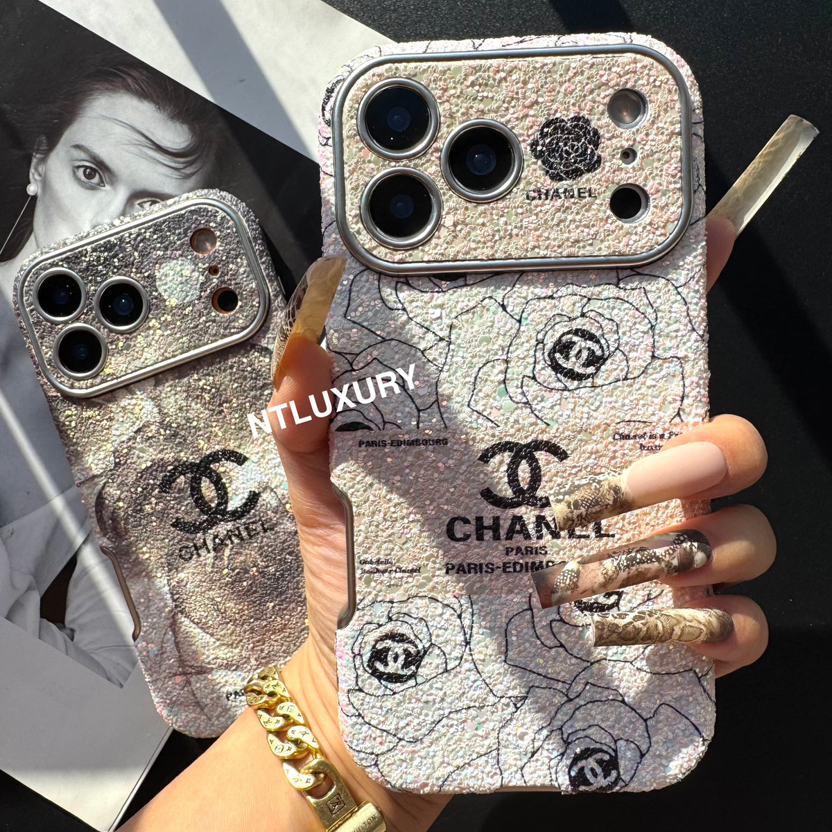 CC Shining Light Girl Phone Case