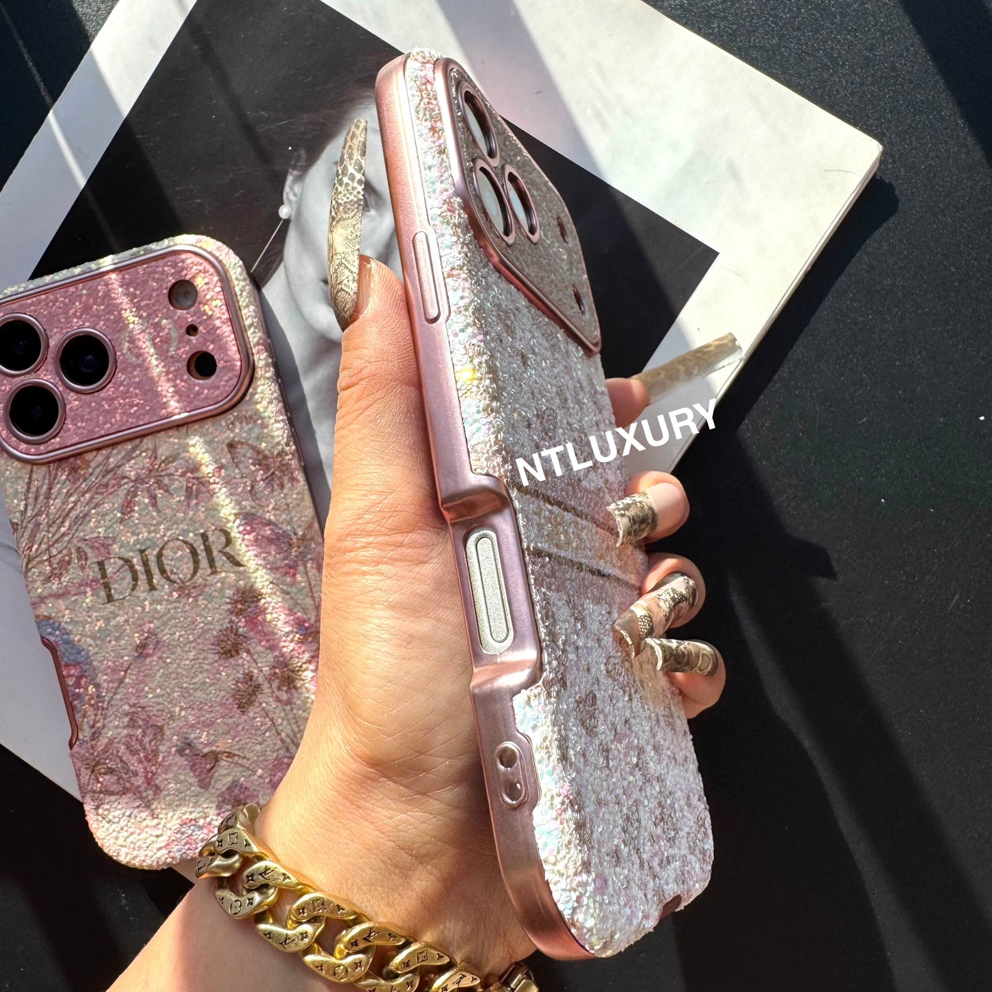 Dove Shining Light Girl Phone Case