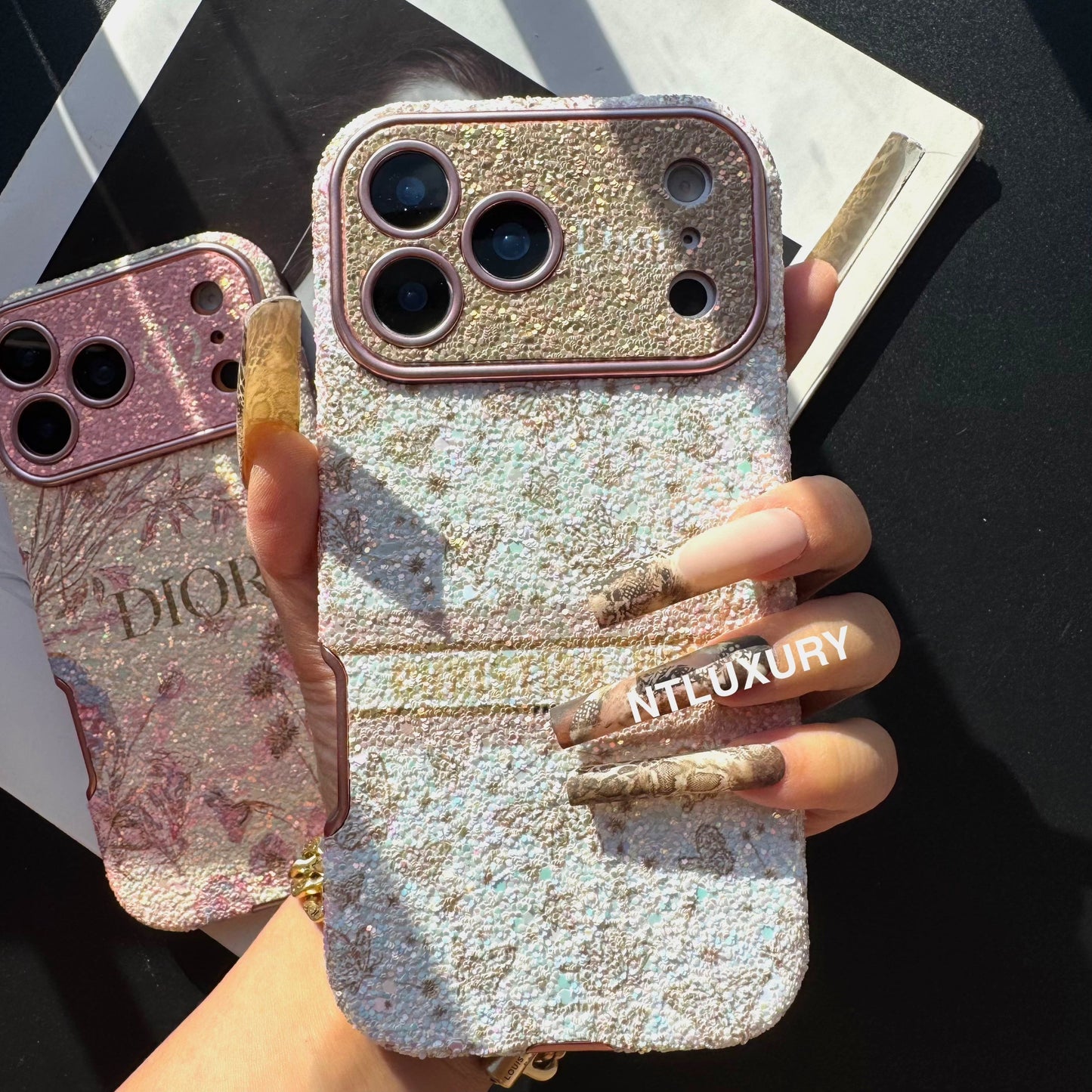 Dove Shining Light Girl Phone Case