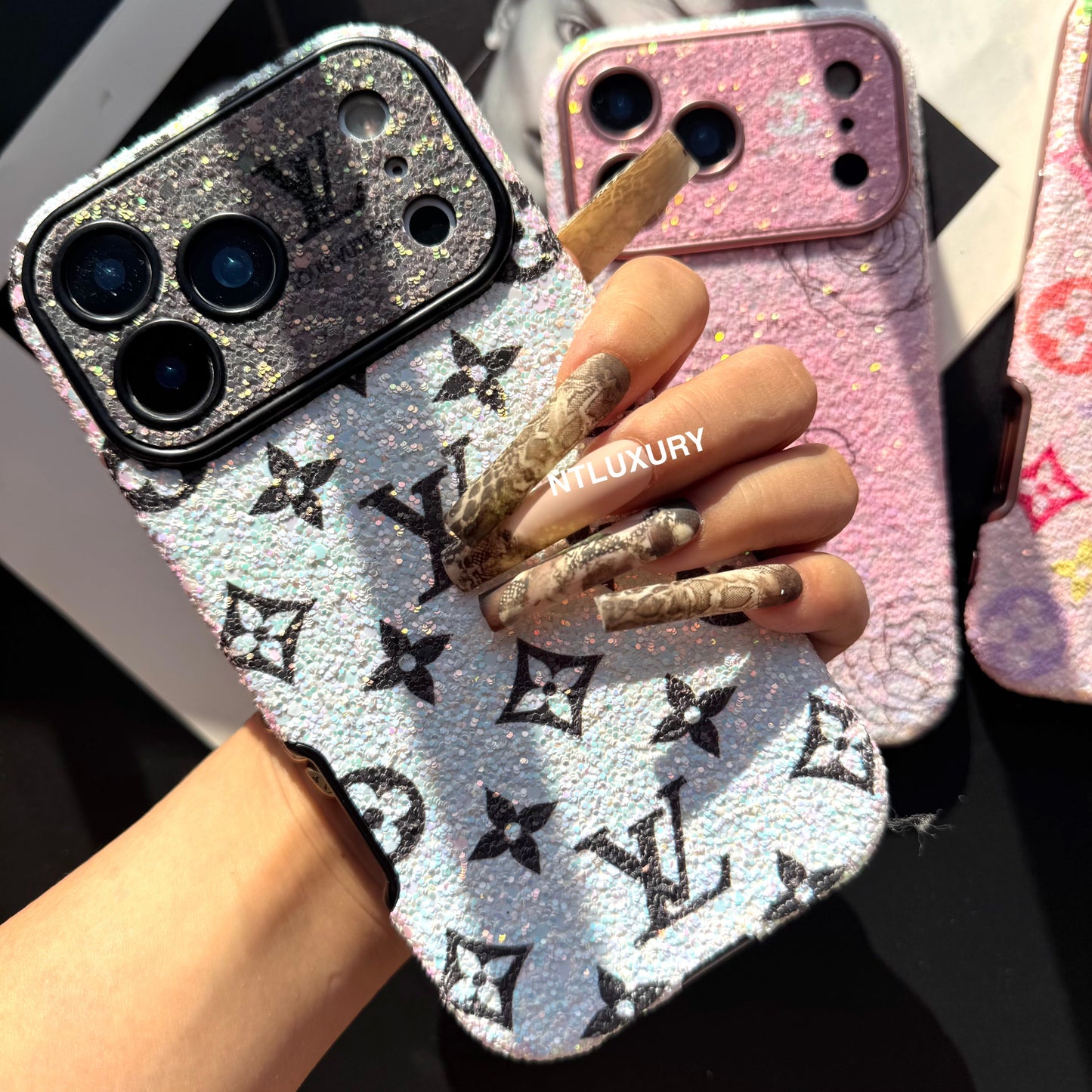 Love Flower Shining Light Girl Phone Case