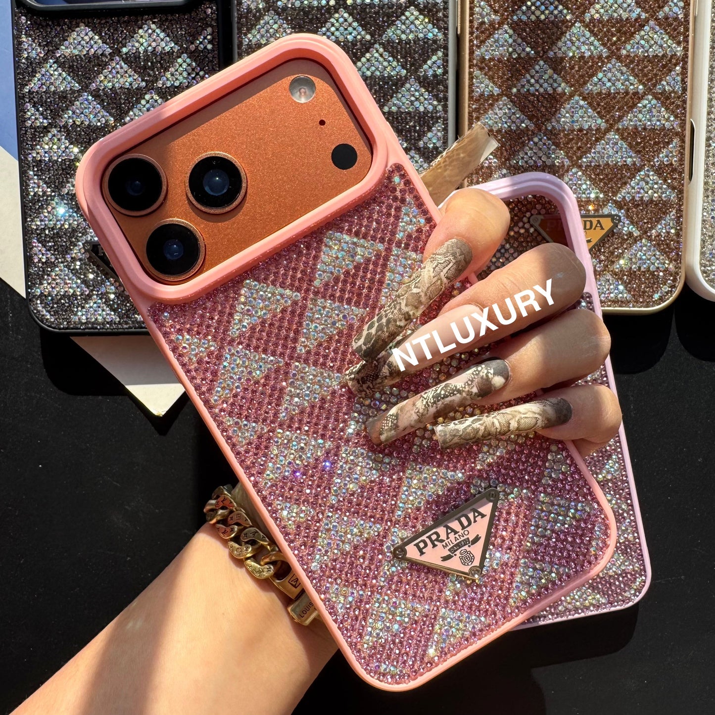 Night Queen Pure Glitter Shining Phone Case