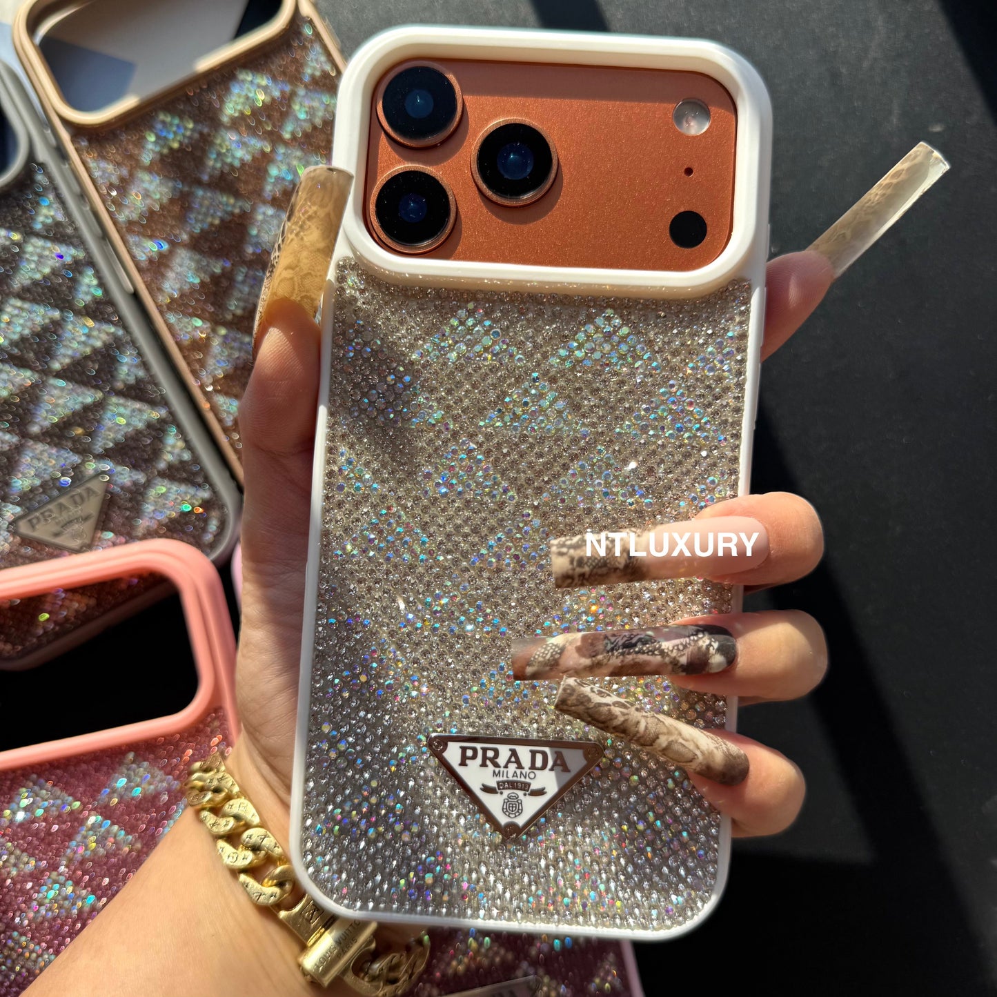 Night Queen Pure Glitter Shining Phone Case