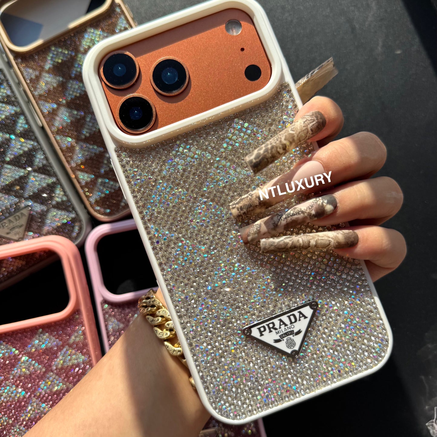 Night Queen Pure Glitter Shining Phone Case