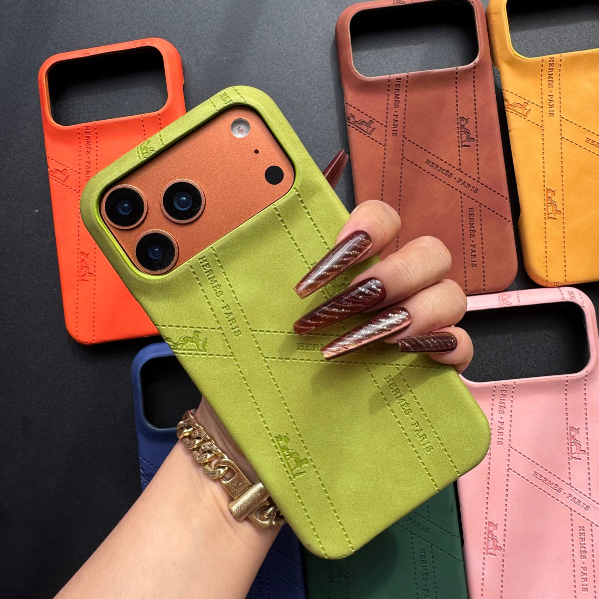 Coque de téléphone colorée pour fille branchée
