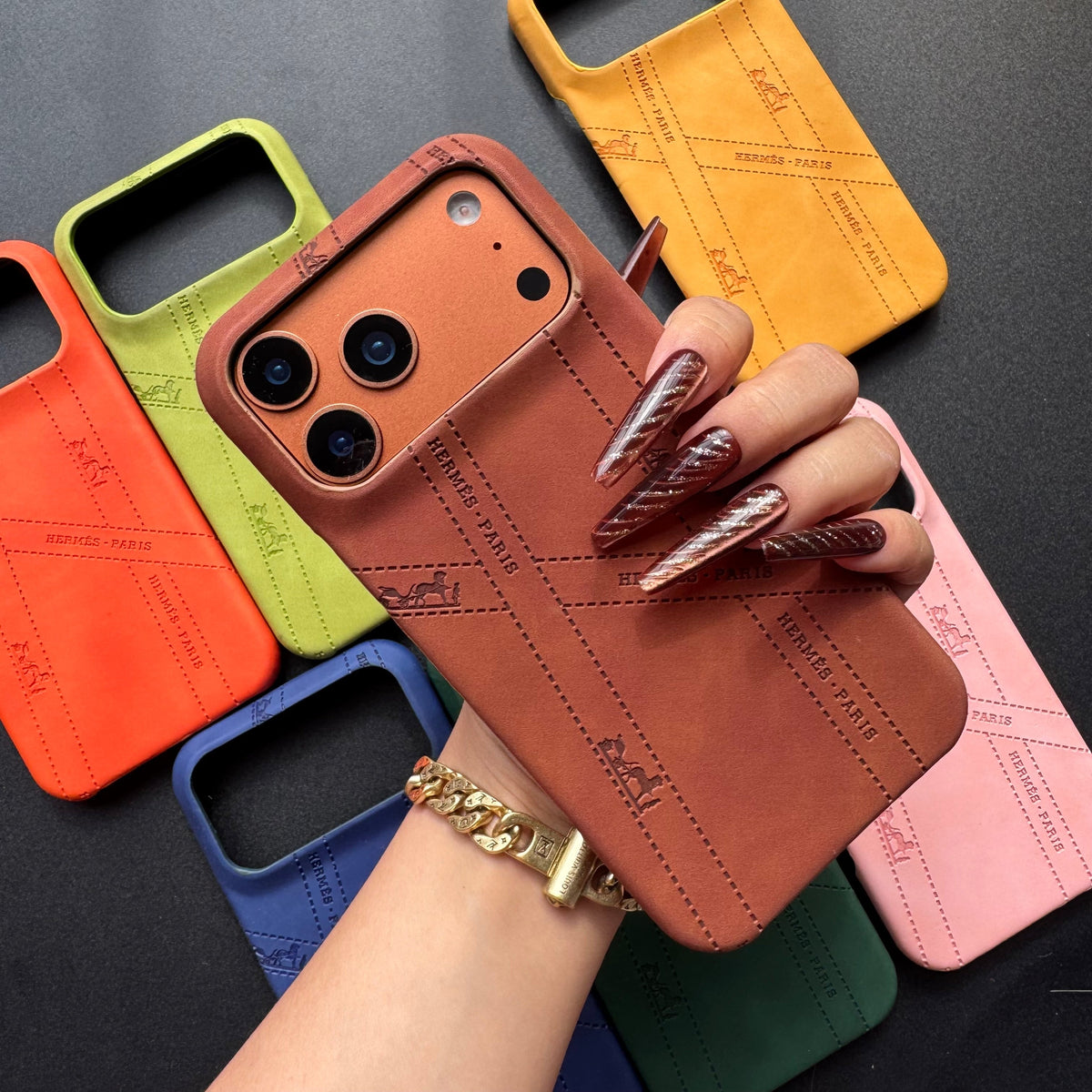 Coque de téléphone colorée pour fille branchée