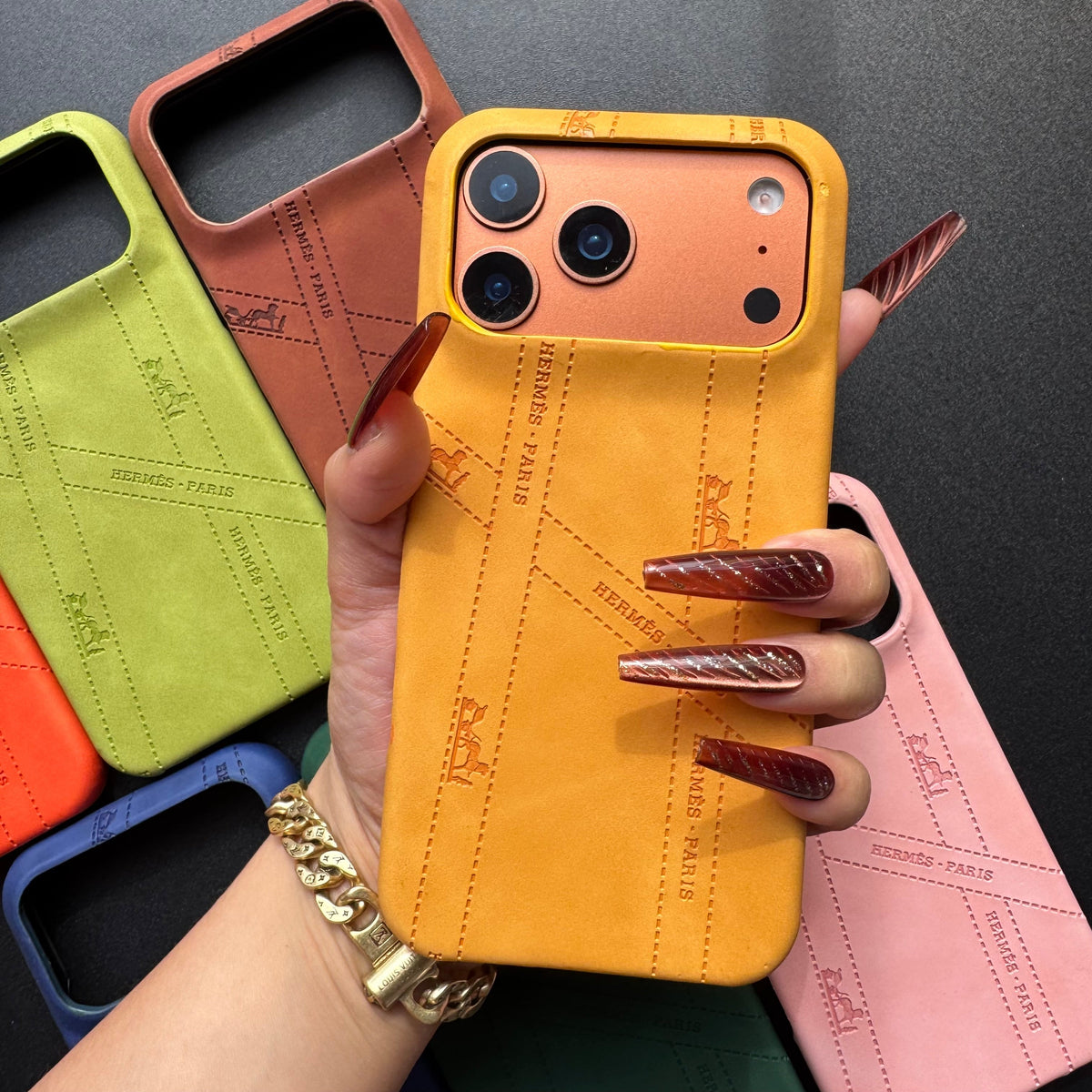 Coque de téléphone colorée pour fille branchée