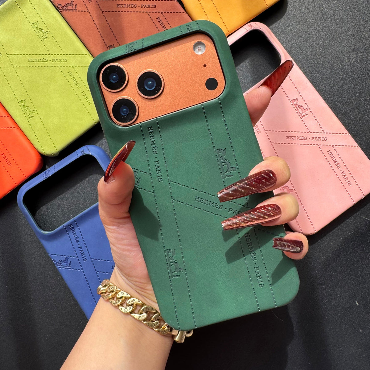 Coque de téléphone colorée pour fille branchée
