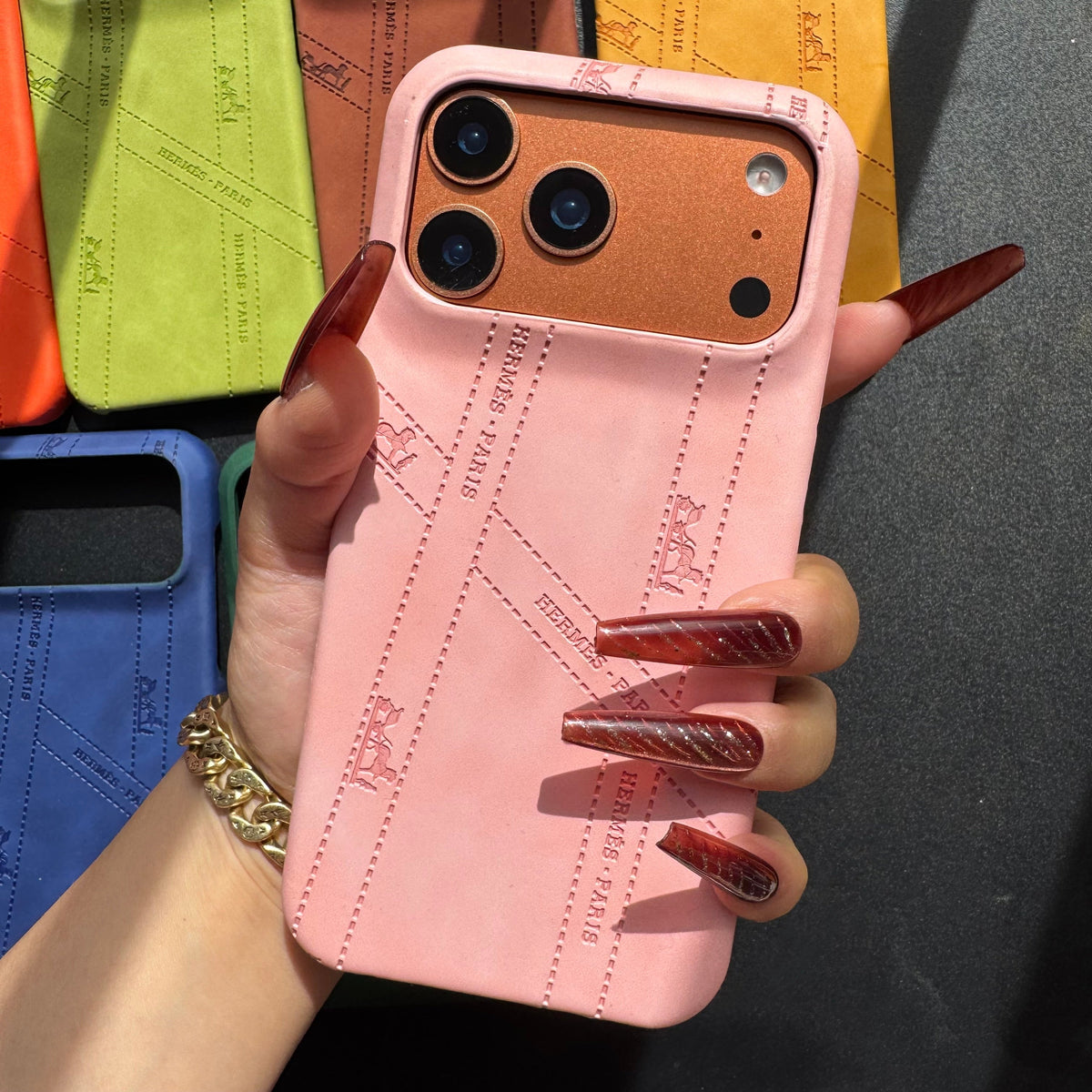 Coque de téléphone colorée pour fille branchée