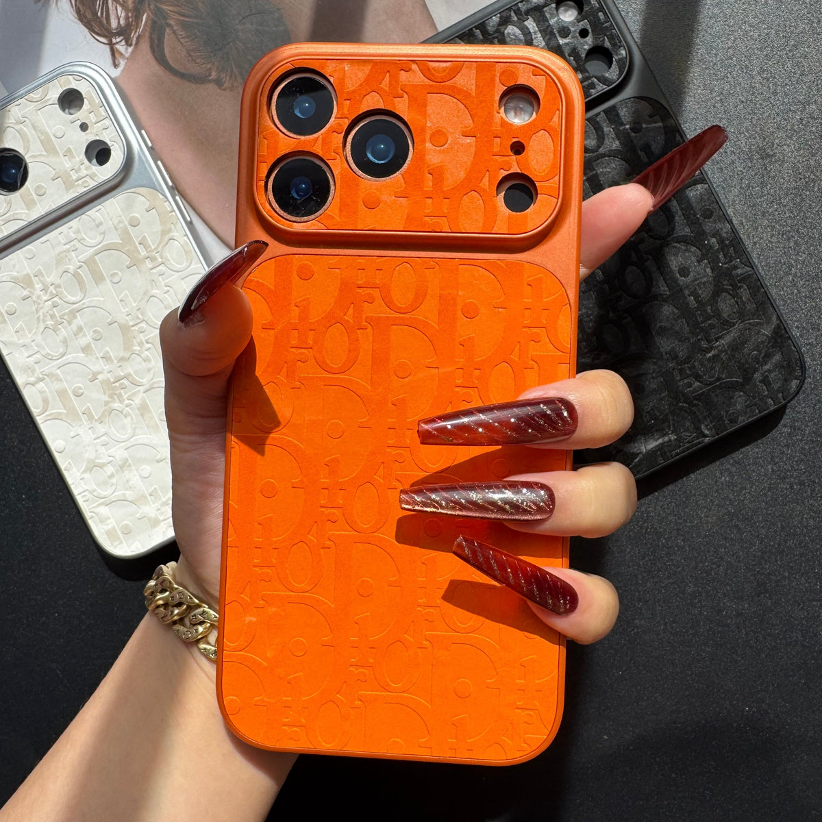 Coque de téléphone fille colombe motif transfert
