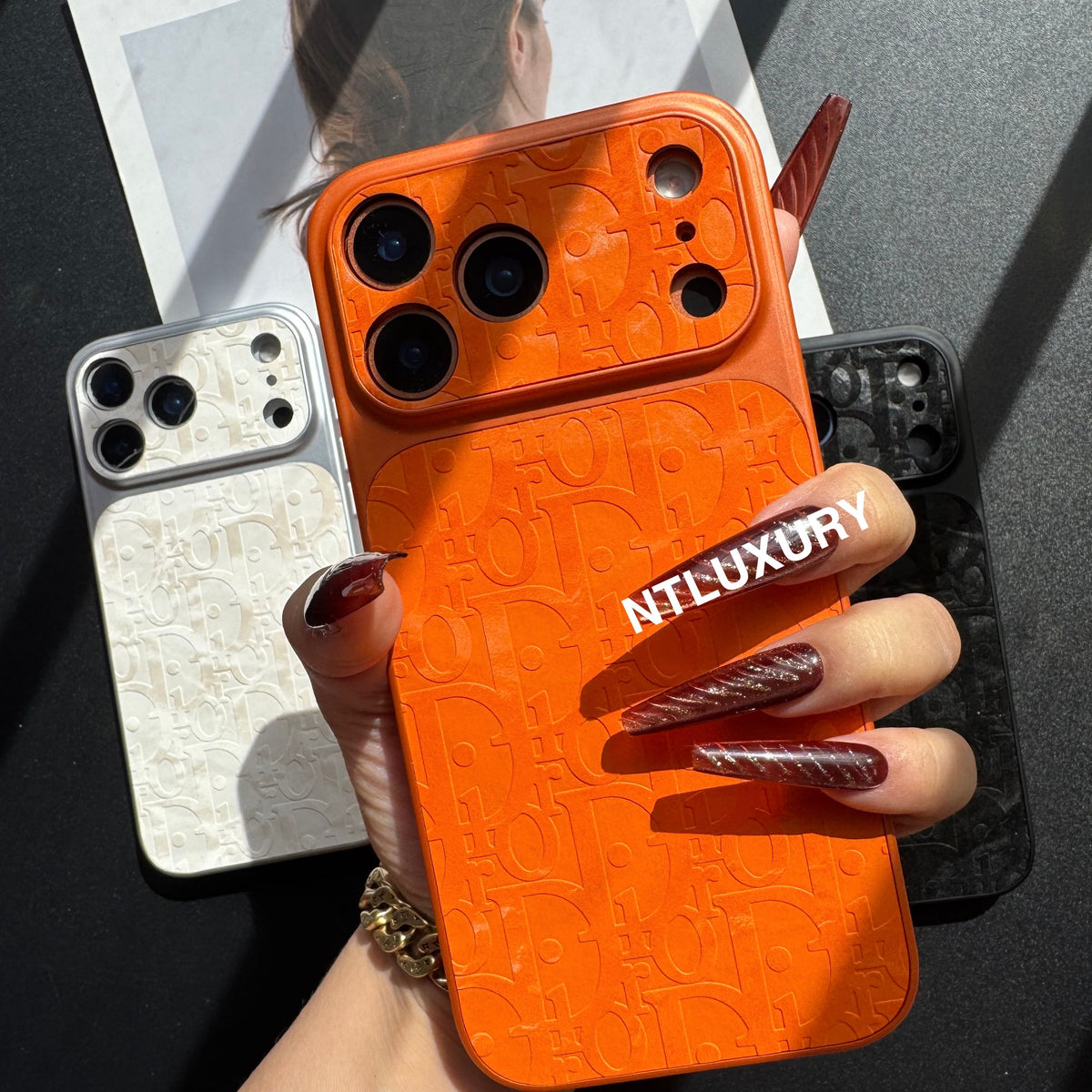 Coque de téléphone fille colombe motif transfert