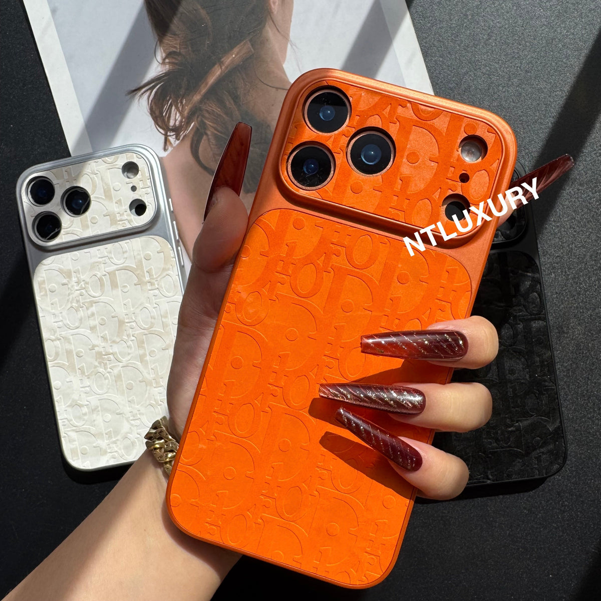 Coque de téléphone fille colombe motif transfert