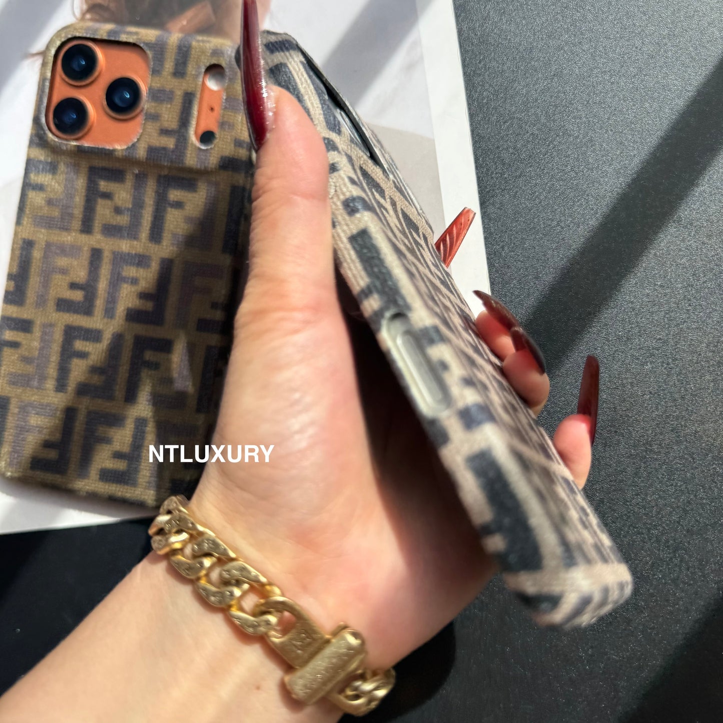 Fine Winter Furry Girl Phone Case