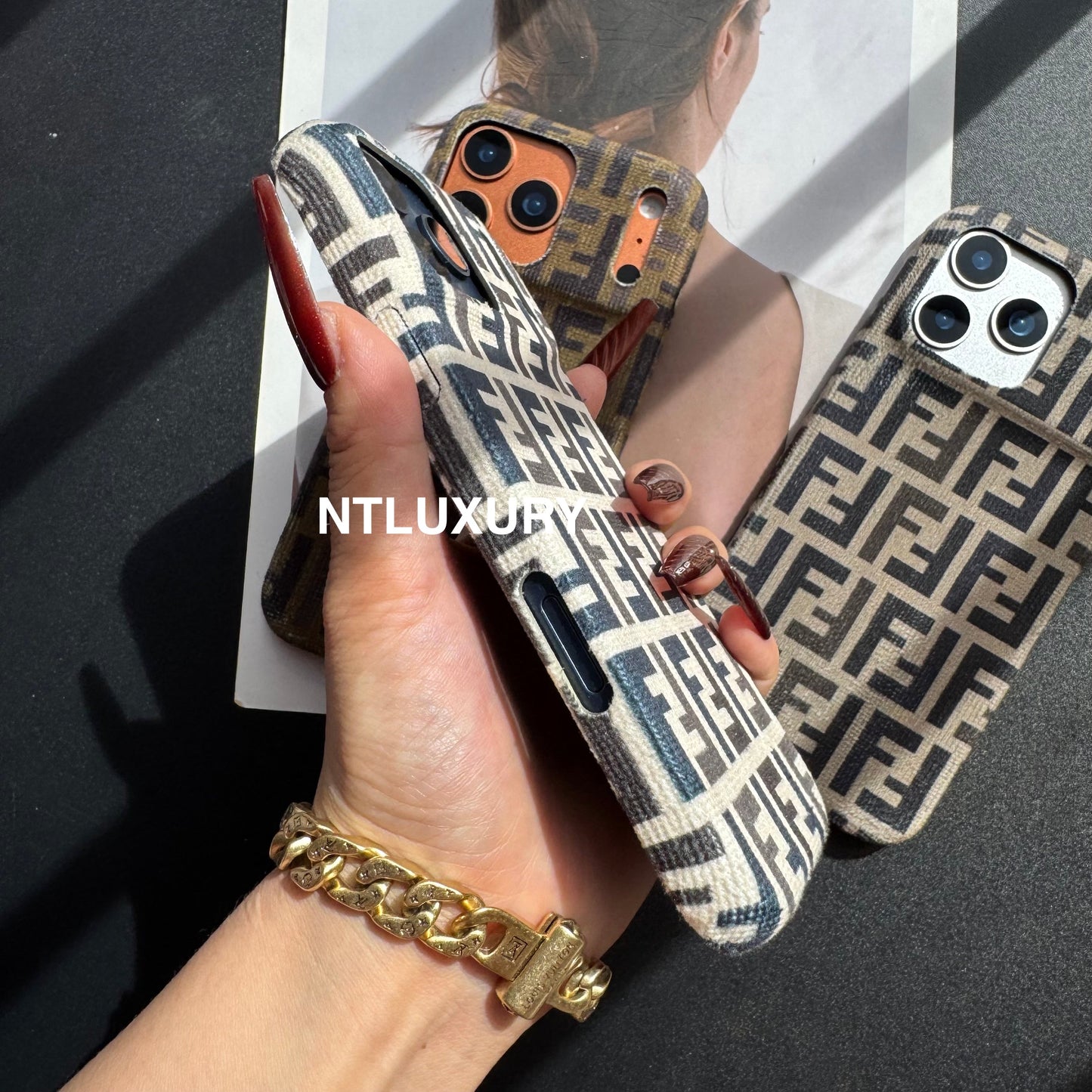 Fine Winter Furry Girl Phone Case