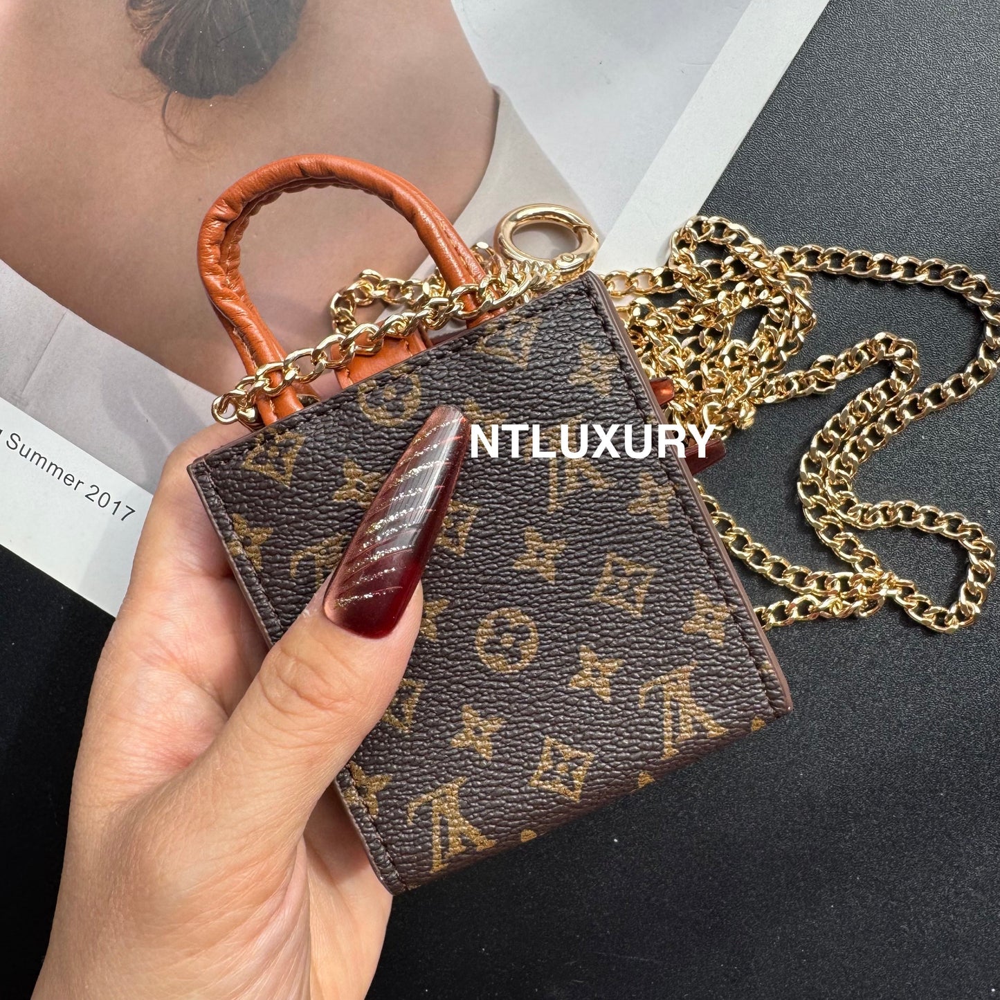 Floral Cute Love Mini Purse With Chain For All Cute Things