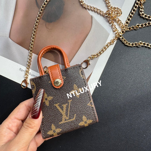 Floral Cute Love Mini Purse With Chain For All Cute Things (Big Love)