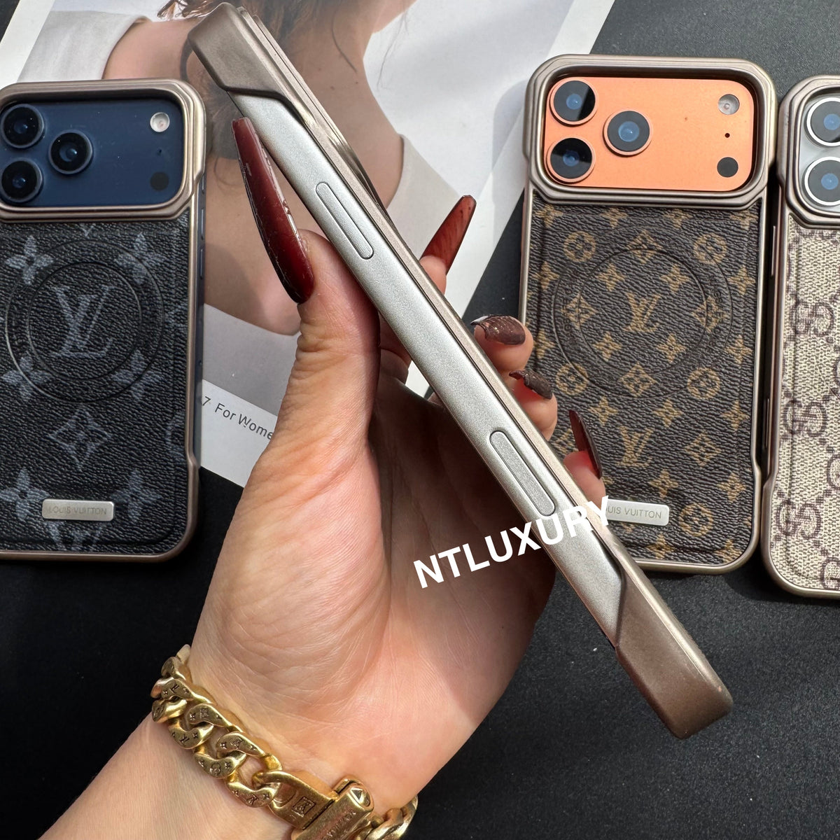 Funda para teléfono MagSafe de diseño elegante