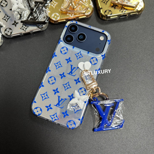 Cyber Girl Love Phone Case With Pendant