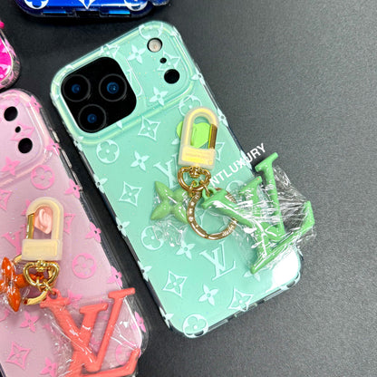 Coque de téléphone « Amour d'été » avec chaîne d'amour