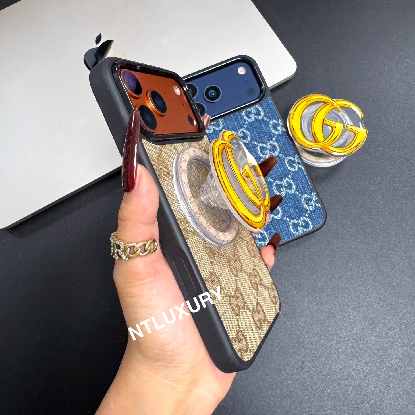 Denim Good Magsafe Design Phone Case With Magsafe Holder