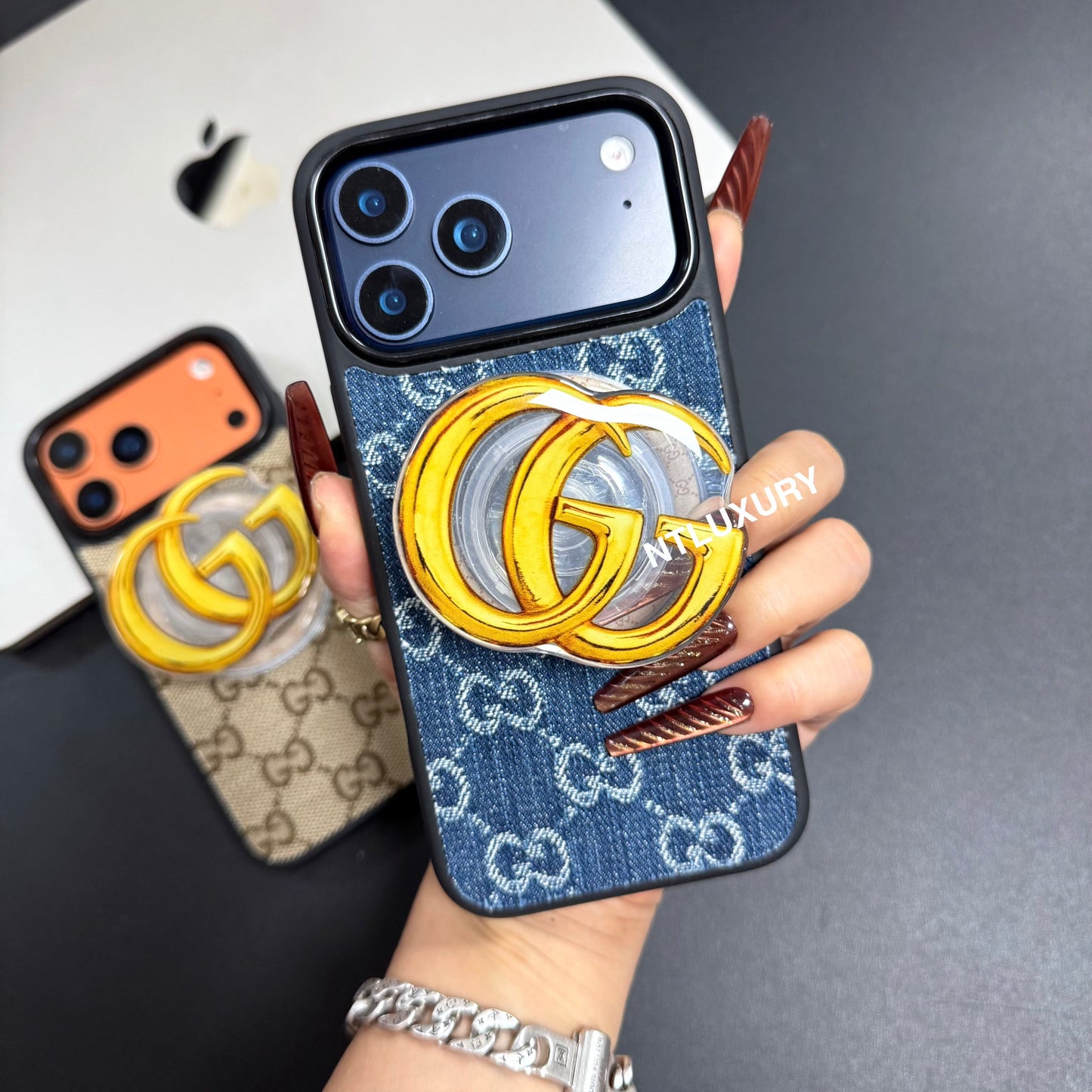 Denim Good Magsafe Design Phone Case With Magsafe Holder