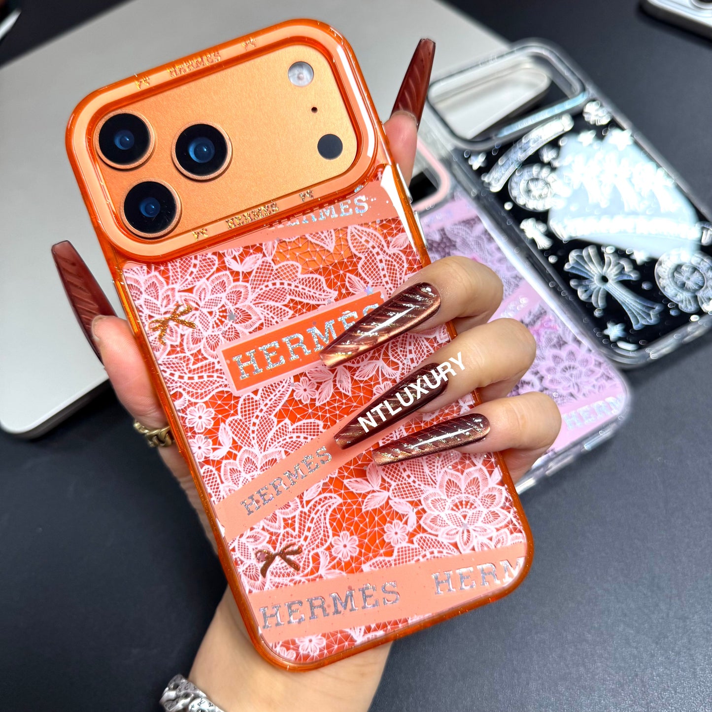 Cute Horse Design Phone Case with Strap