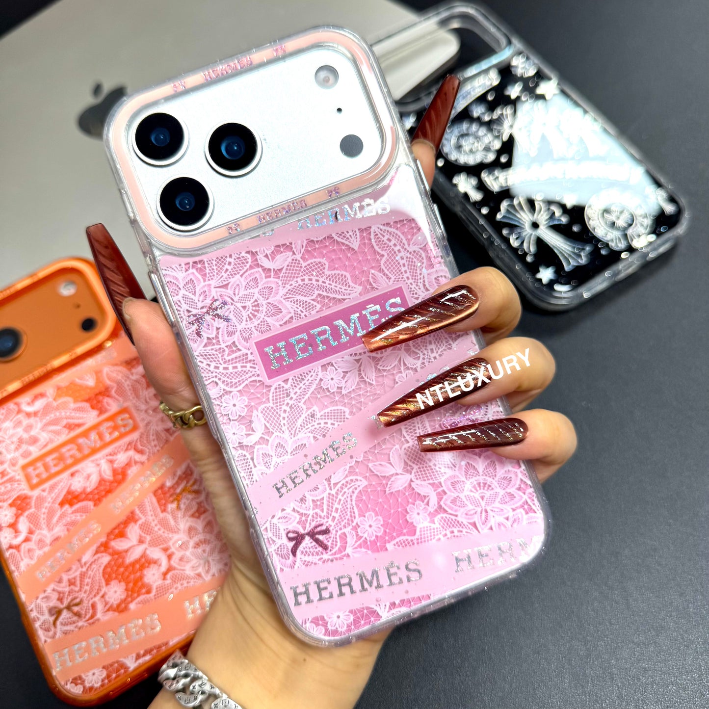 Cute Horse Design Phone Case with Strap