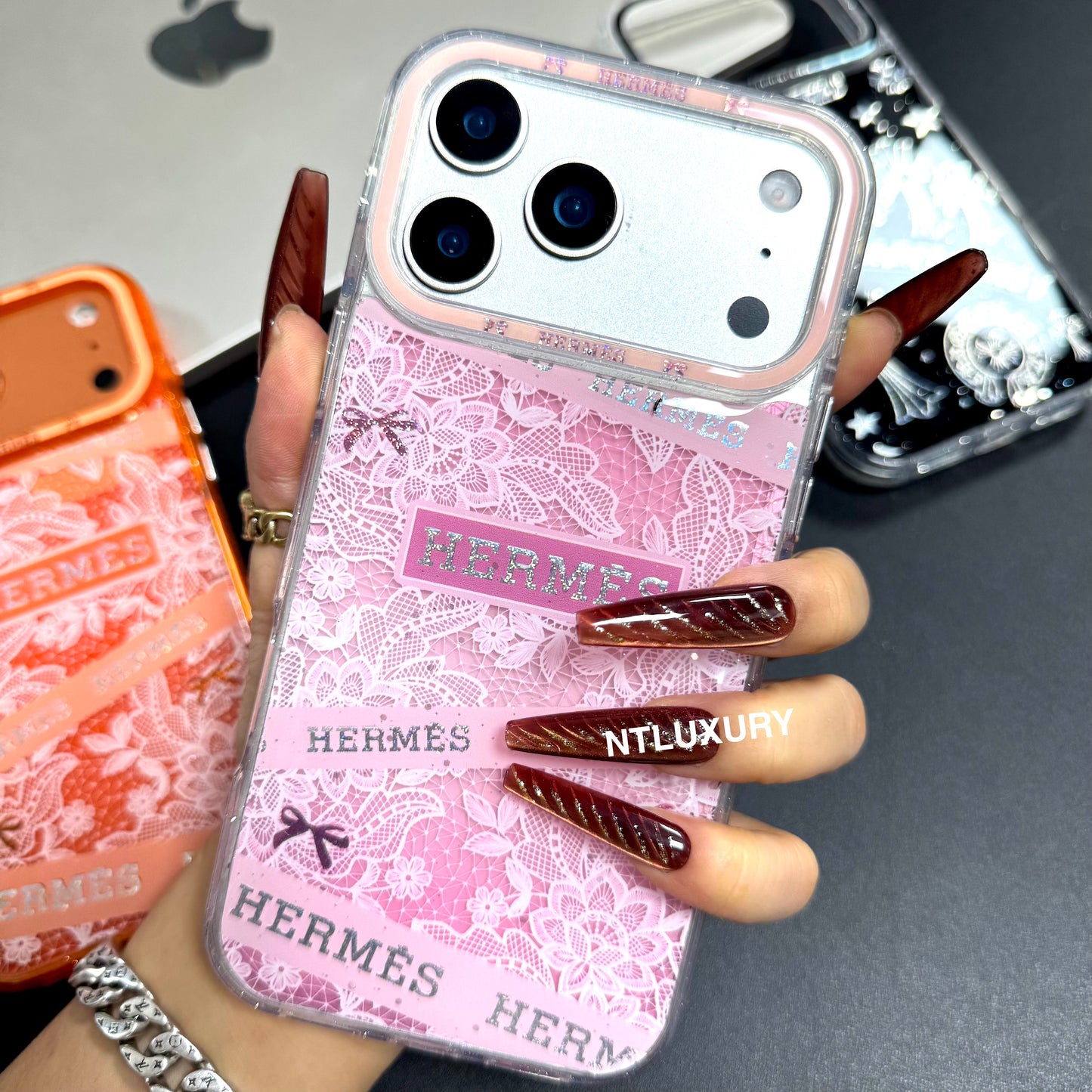 Cute Horse Design Phone Case with Strap