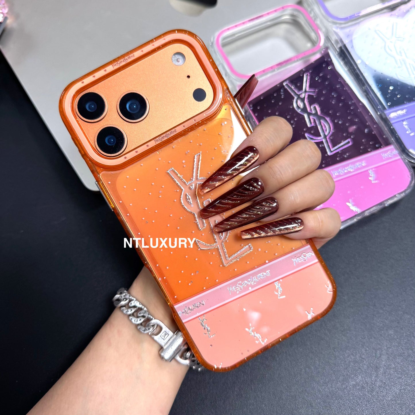 Cute Yes Design Phone Case with Strap
