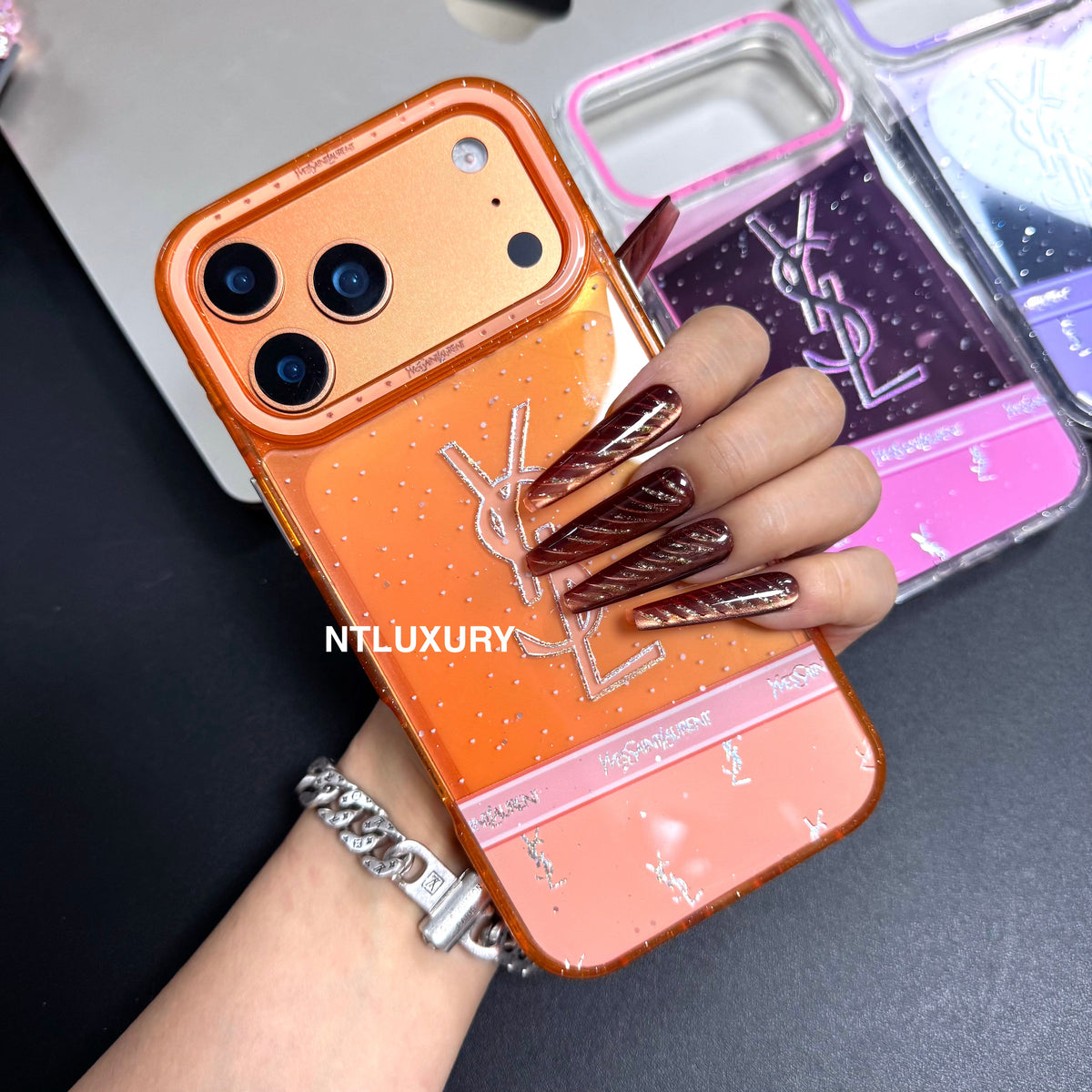 Cute Yes Design Phone Case with Strap