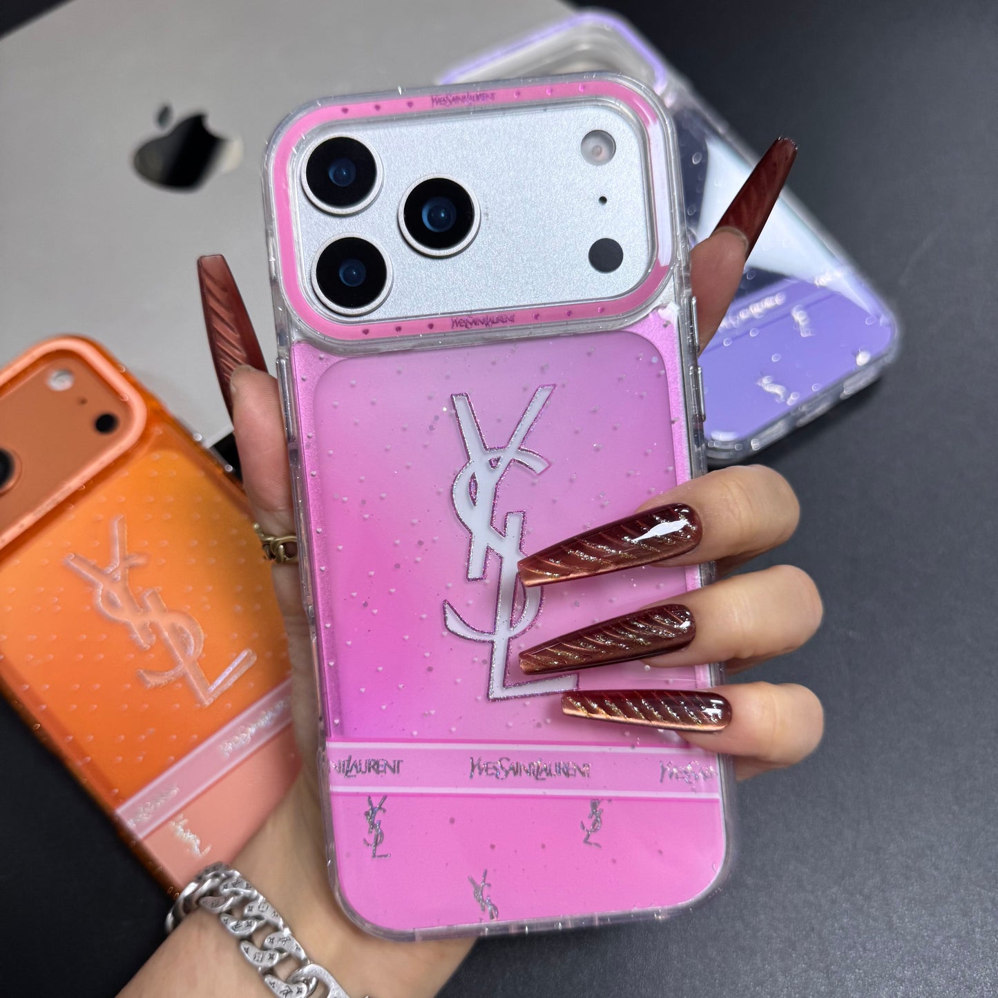 Cute Yes Design Phone Case with Strap