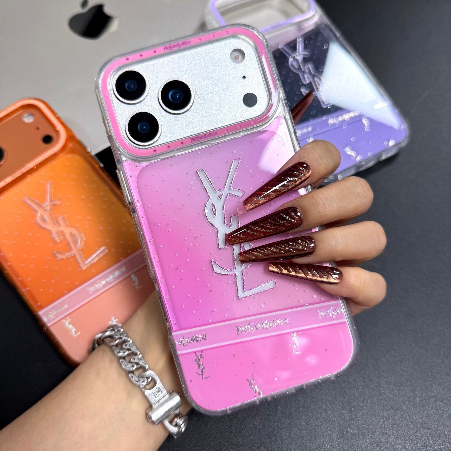Cute Yes Design Phone Case with Strap