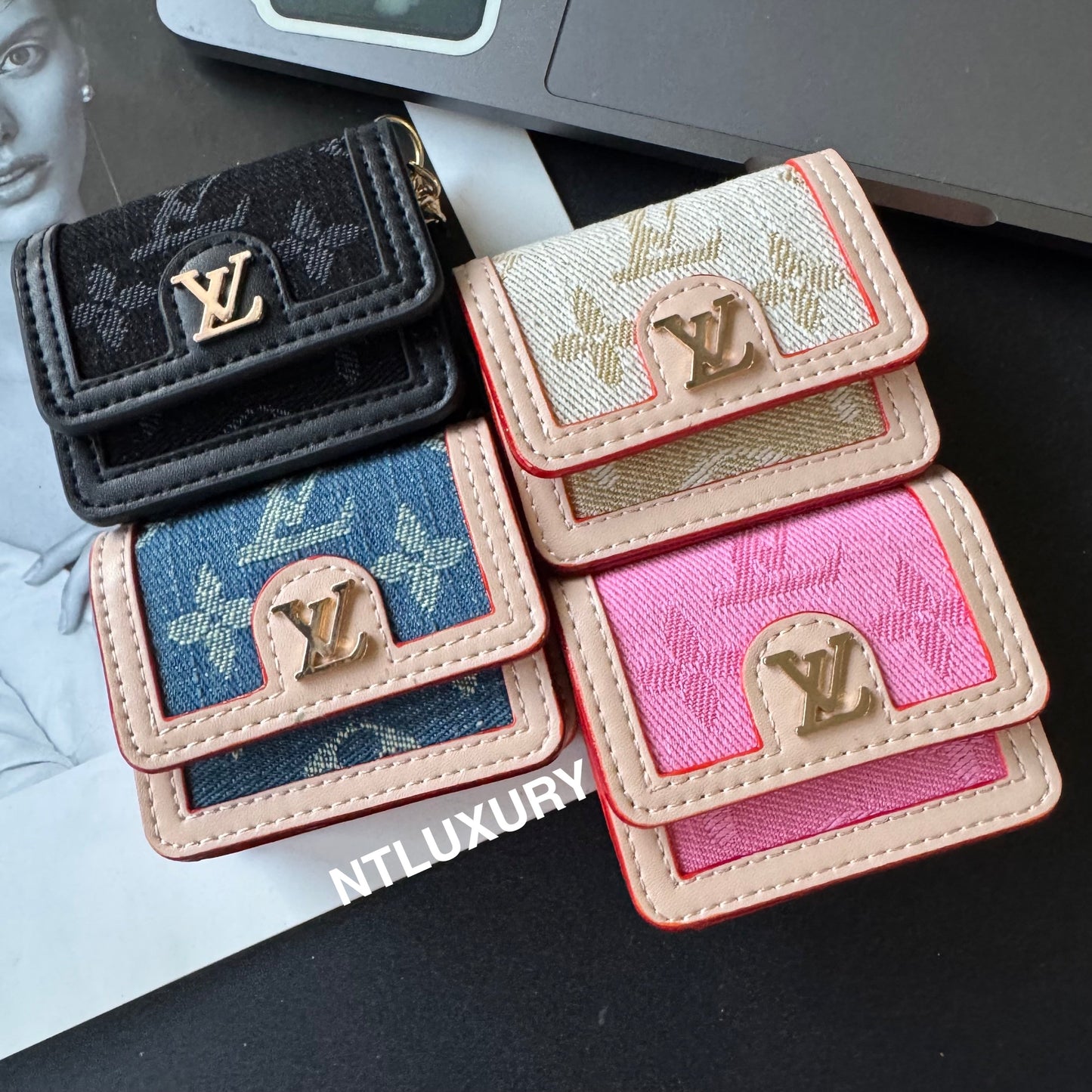 Denim Love Design Airpods Case (Universal)