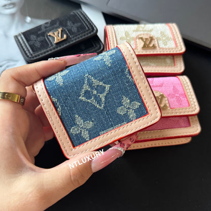 Étui AirPods Denim Love Design (Universel)