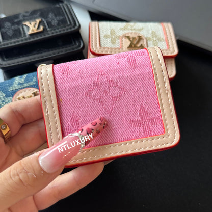 Étui AirPods Denim Love Design (Universel)