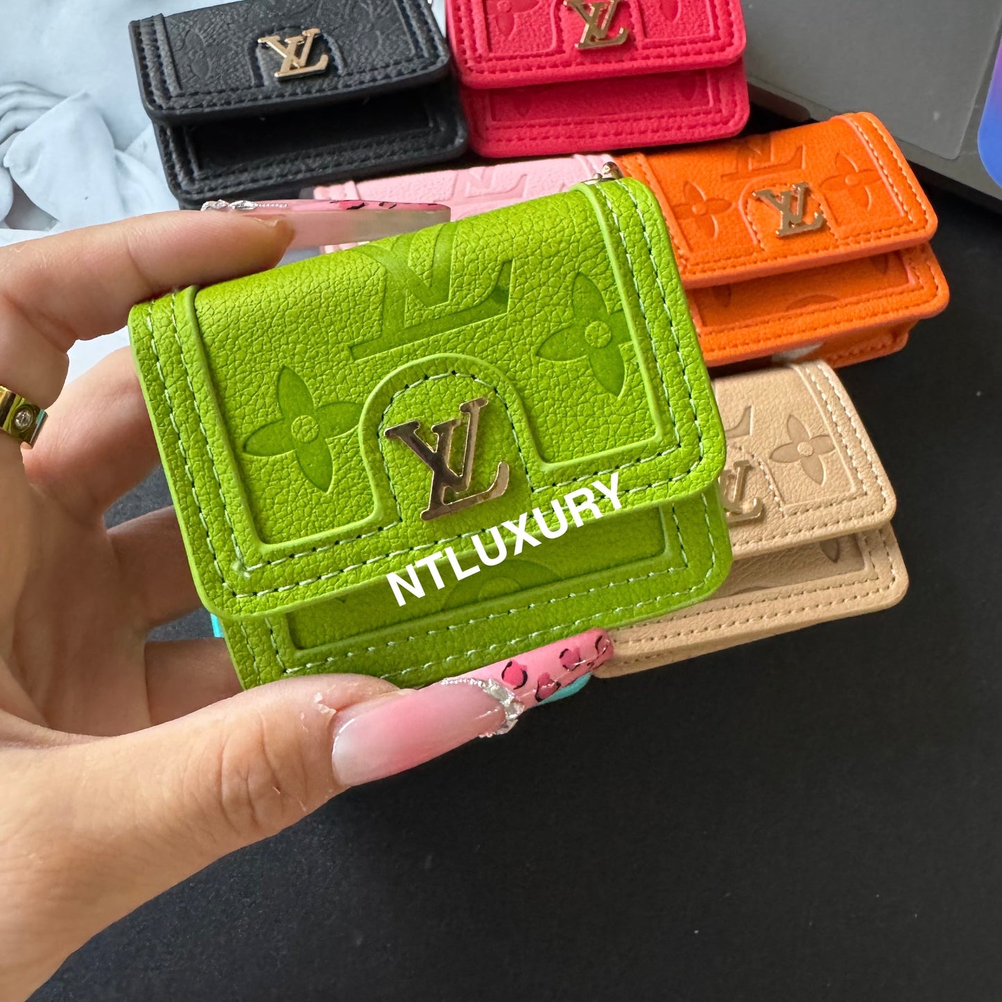 Colorful Love Design Airpods Case (Universal)