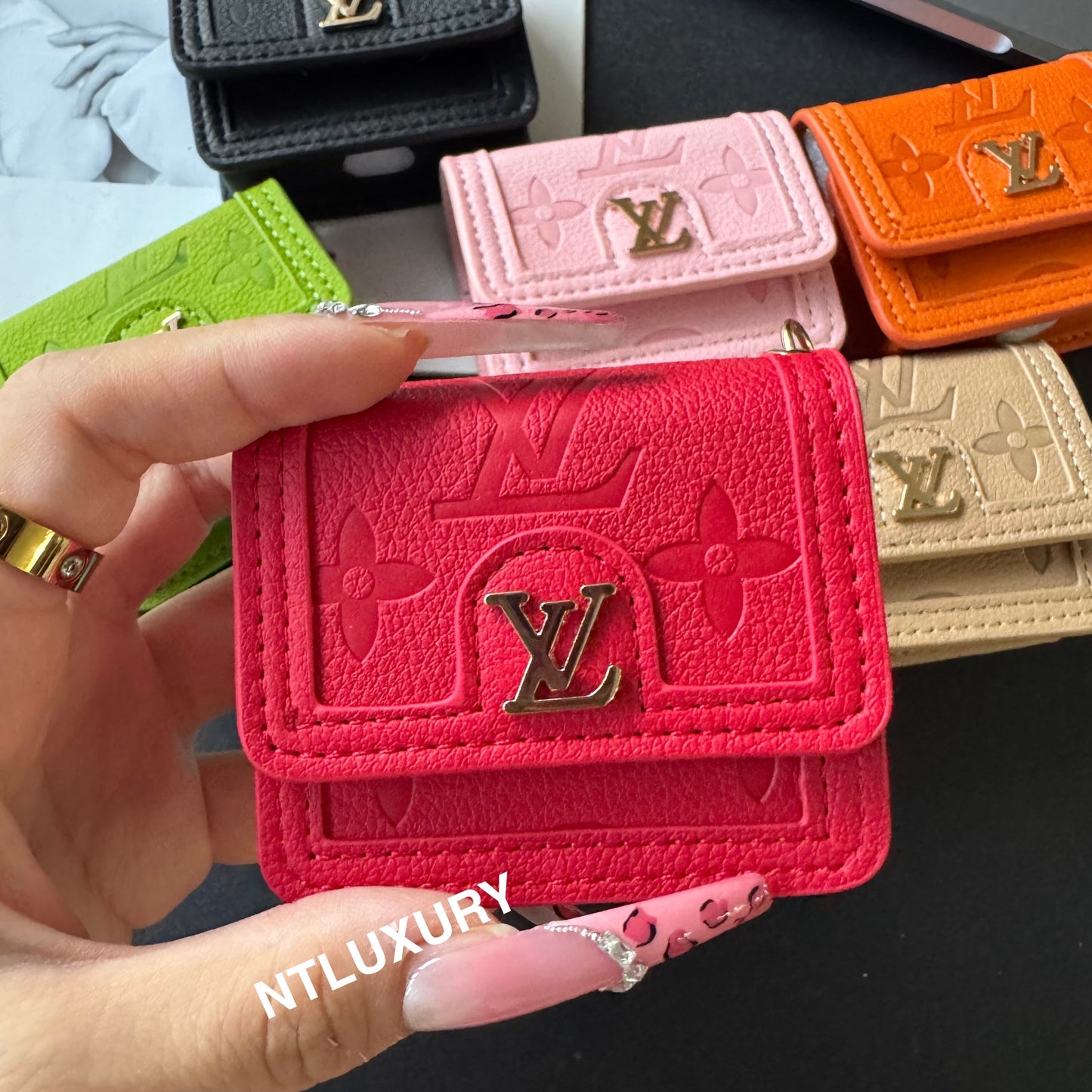Colorful Love Design Airpods Case (Universal)