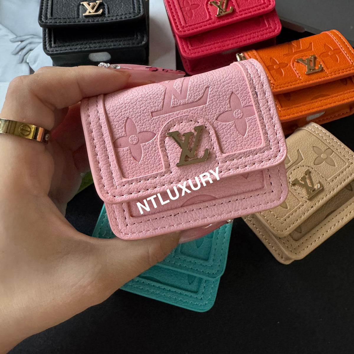 Étui Airpods "Colorful Love Design" (Universel)