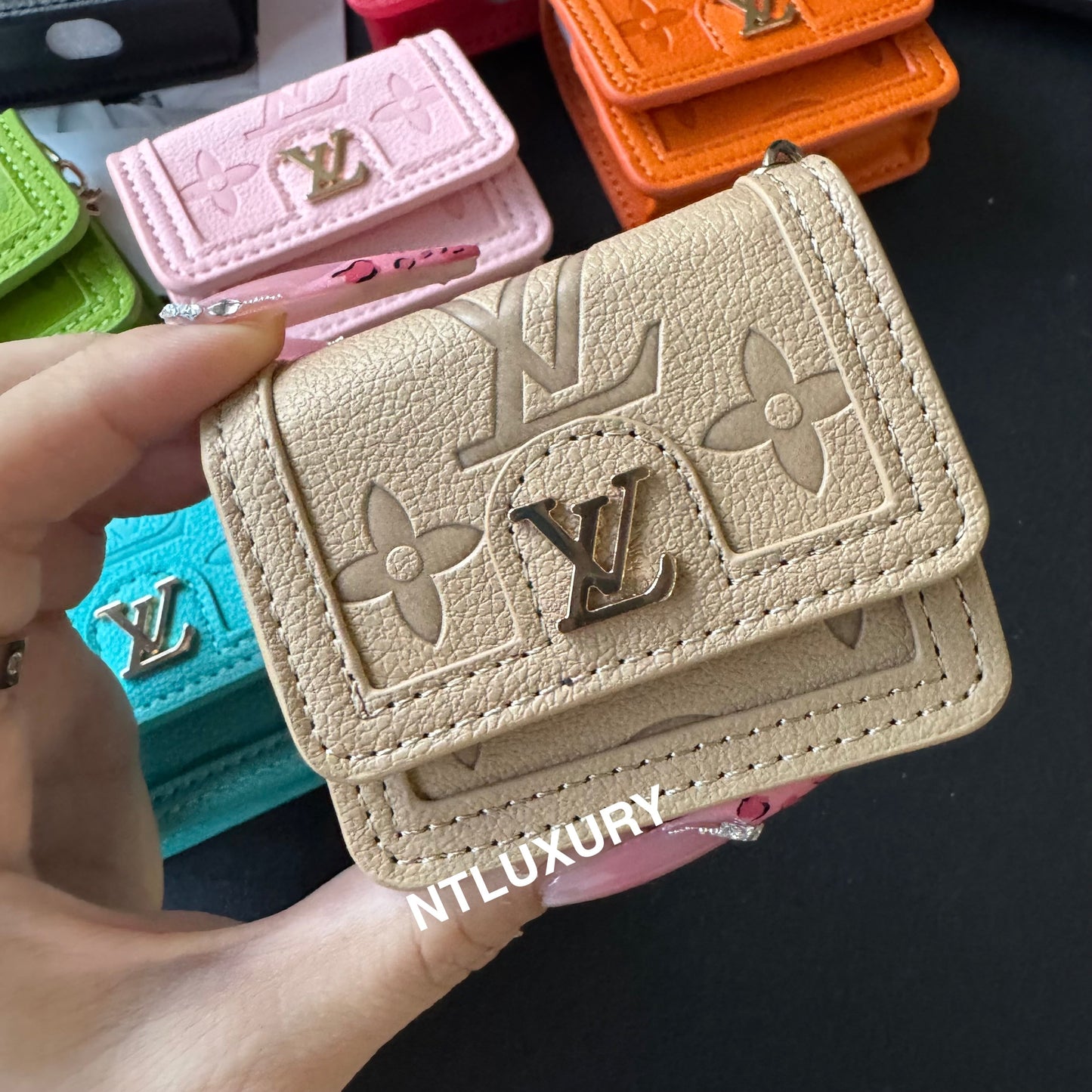 Colorful Love Design Airpods Case (Universal)