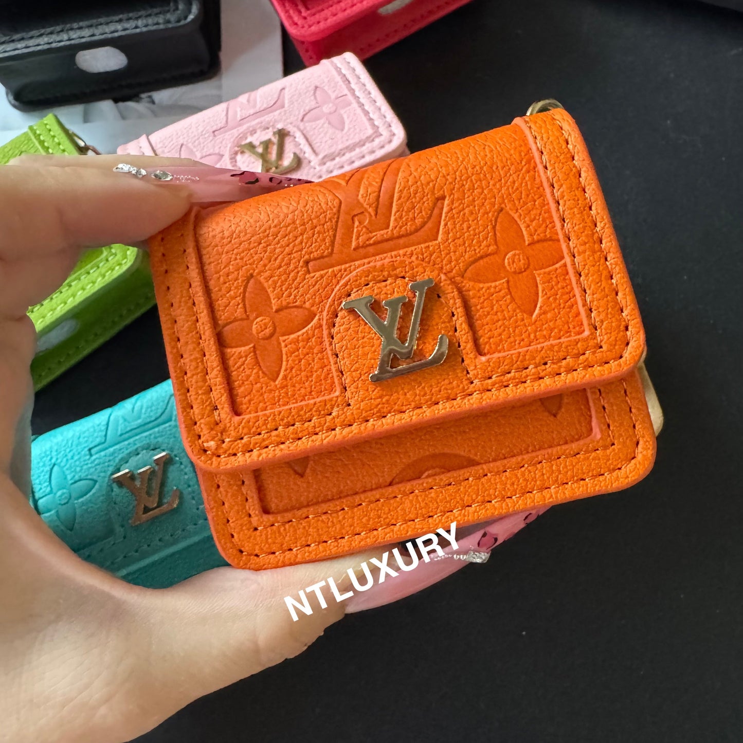 Colorful Love Design Airpods Case (Universal)