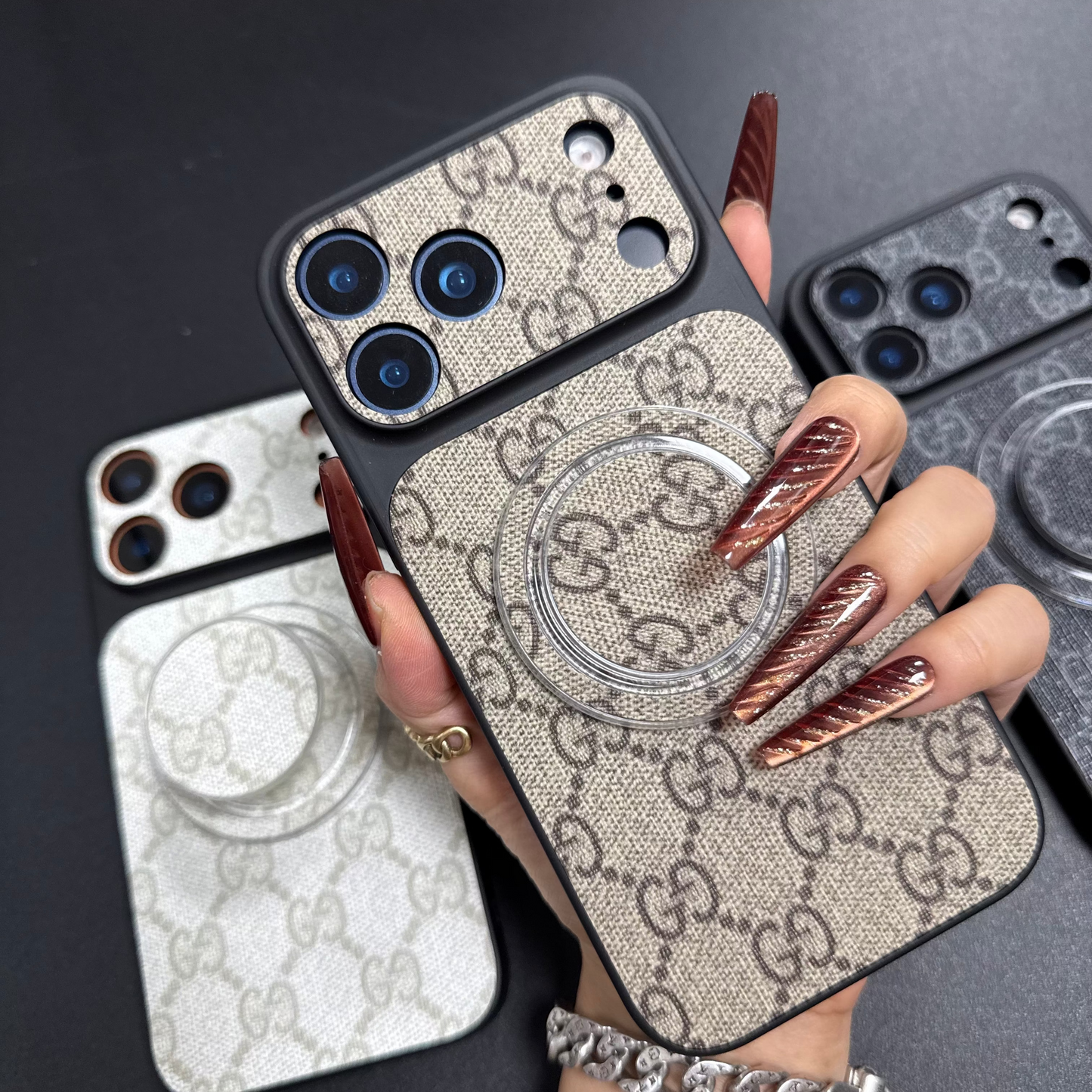 Chic Traditional Good Design Phone Case with Magsafe Holder