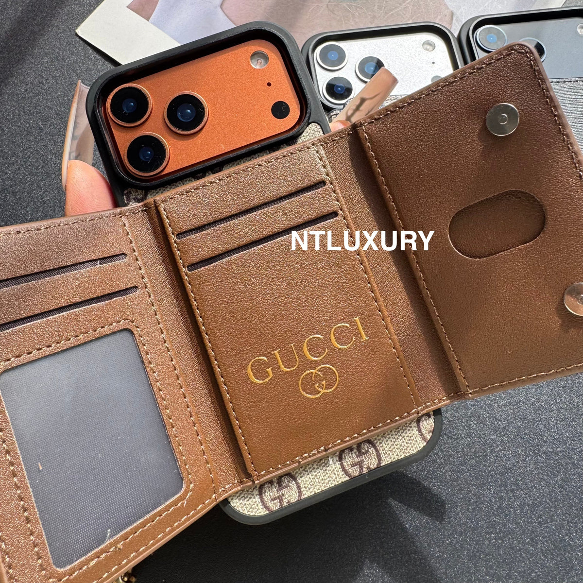 Magsafe-Hülle mit Magsafe Wallet 2 Set (Gut)