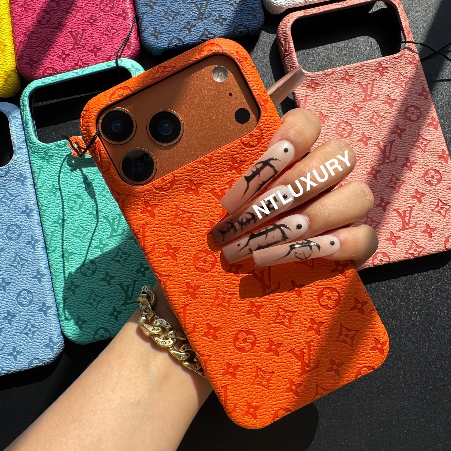 Colorful Love Girl Phone Case