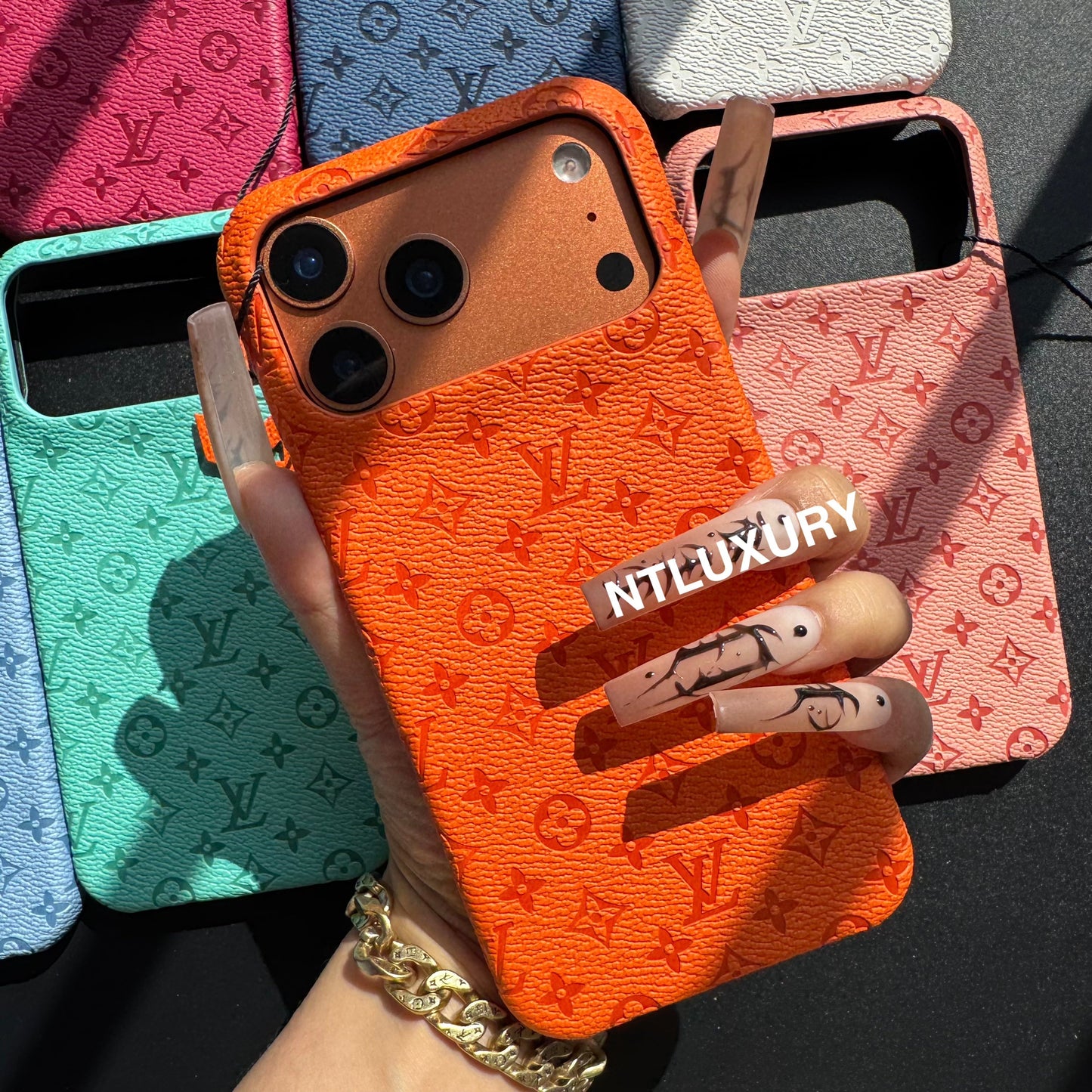 Colorful Love Girl Phone Case