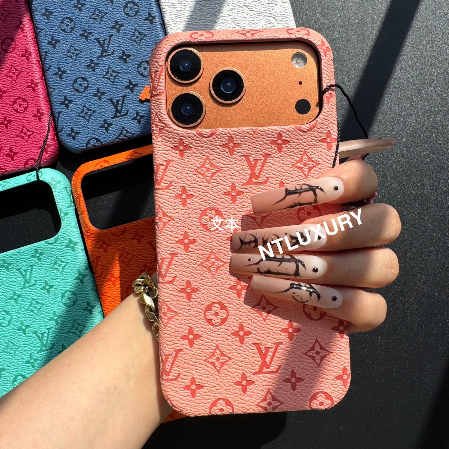 Colorful Love Girl Phone Case