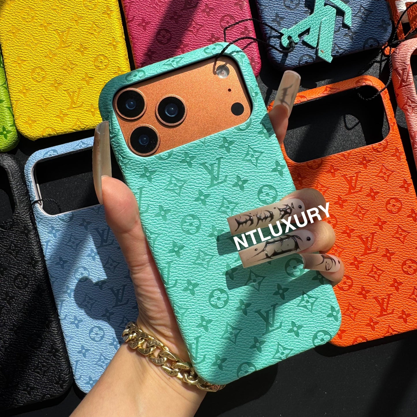 Colorful Love Girl Phone Case