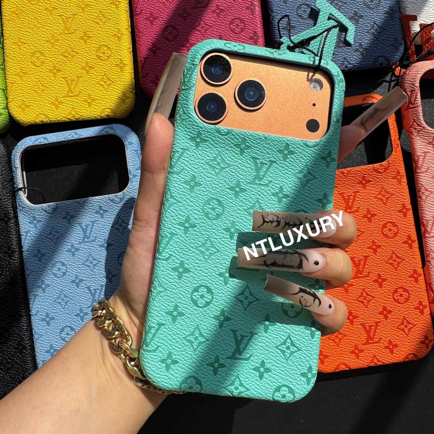 Colorful Love Girl Phone Case