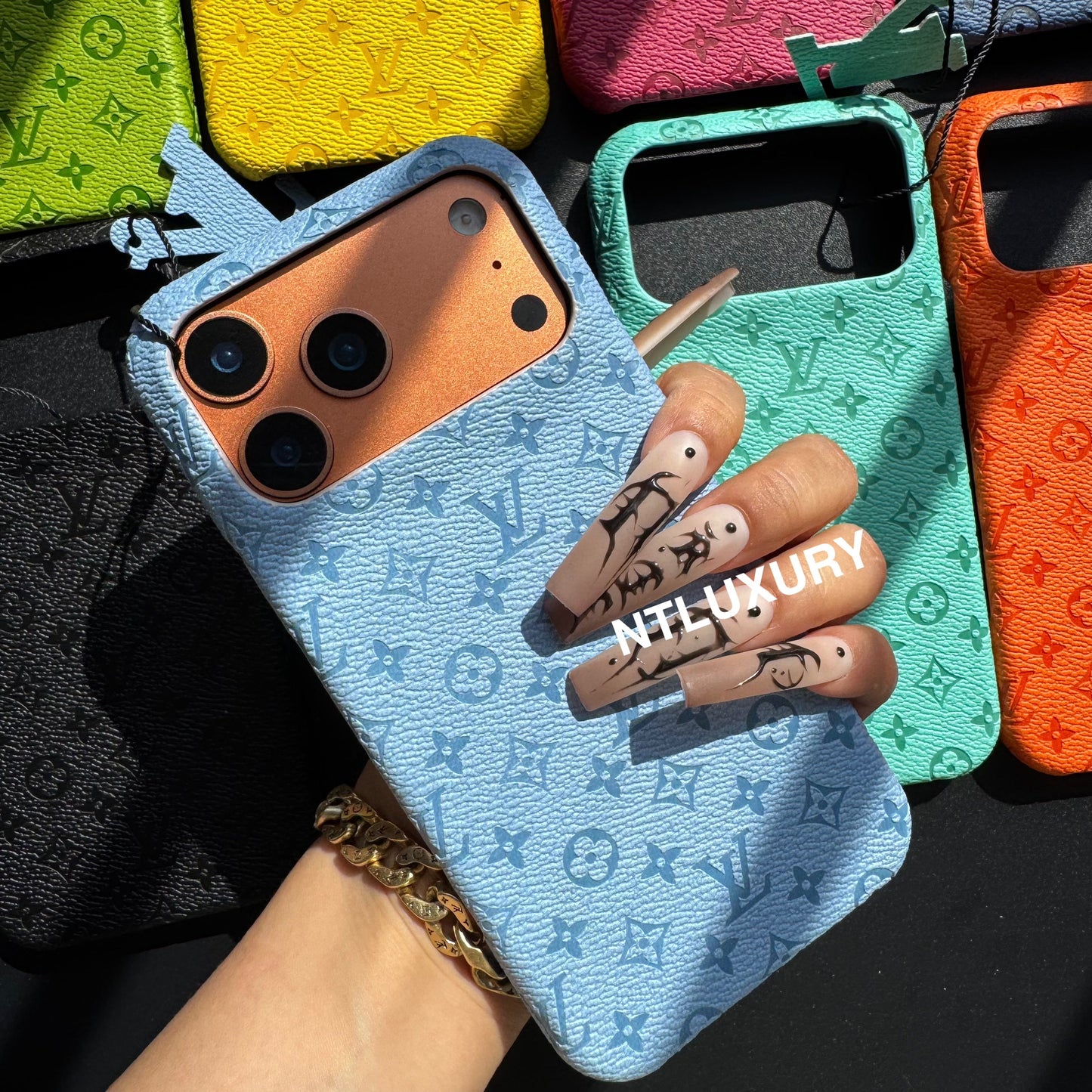Colorful Love Girl Phone Case