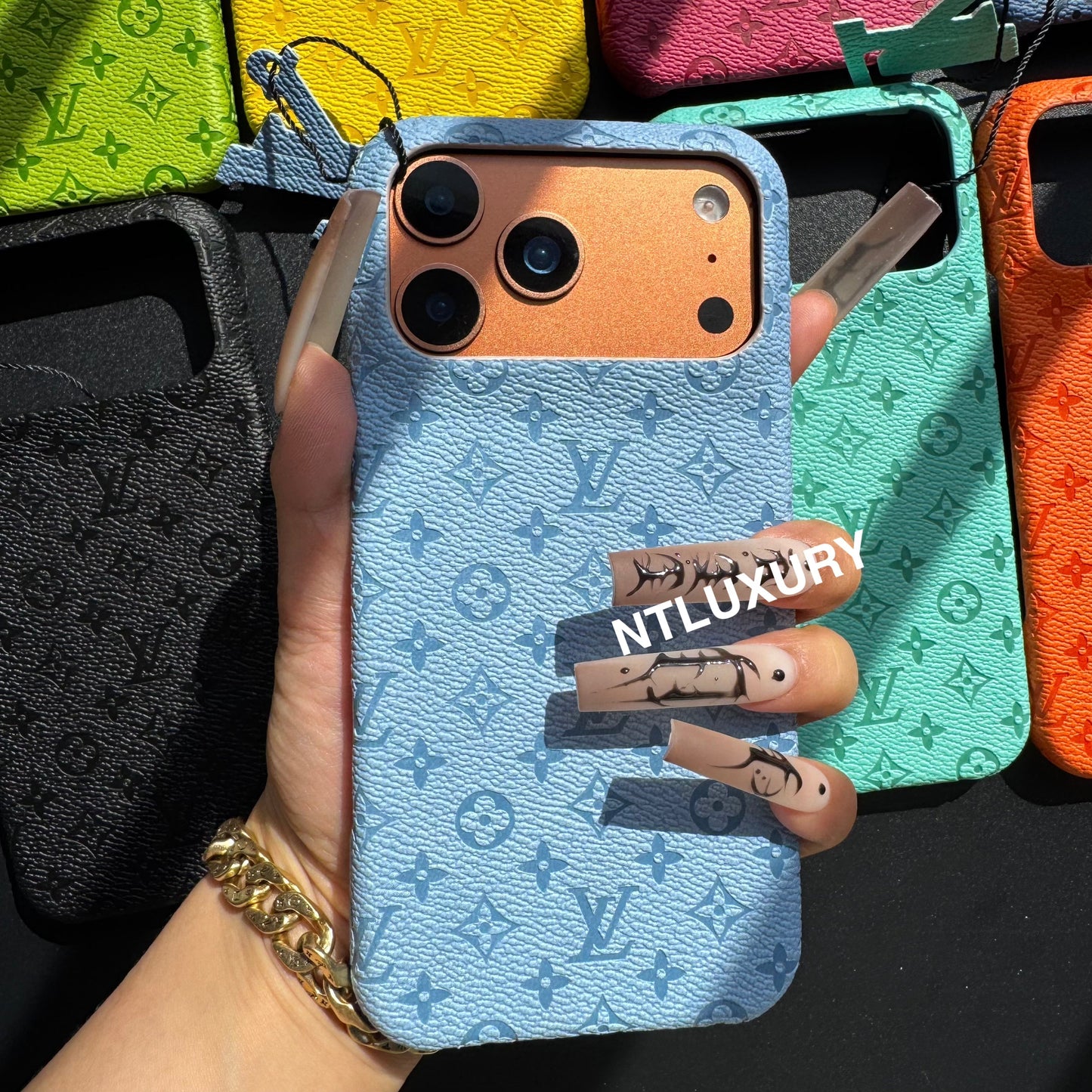 Colorful Love Girl Phone Case