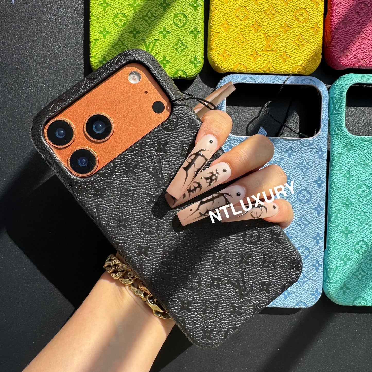 Colorful Love Girl Phone Case
