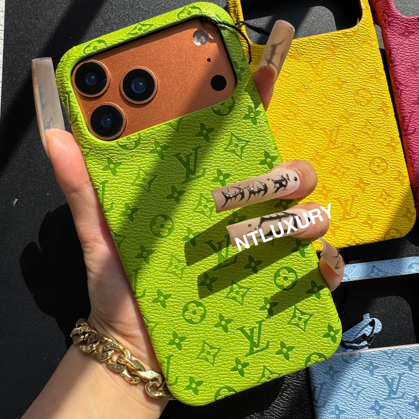 Colorful Love Girl Phone Case